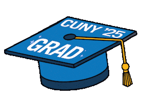 Graduation Cuny Sticker by The City University of New York