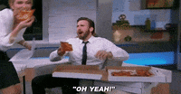 excited chris evans GIF