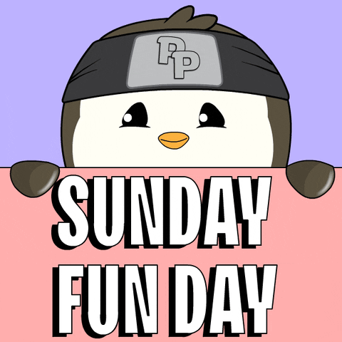 Happy Sunday GIF by Pudgy Penguins
