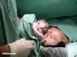 mommy nurses GIF