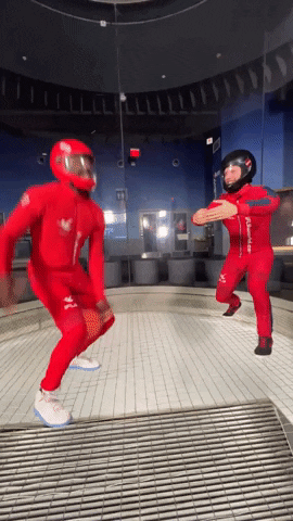 Slam Dunk Basketball GIF by iFLY Indoor Skydiving