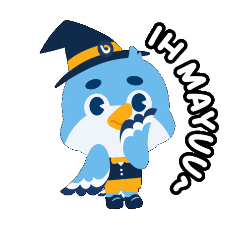 Owl Bliss Sticker by Accurate Indonesia