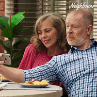 Couple Selfie GIF by Neighbours (Official TV Show account)
