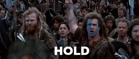 Hold-braveheart GIFs - Get the best GIF on GIPHY