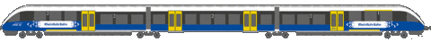 Train Railway Sticker by RheinRuhrBahn