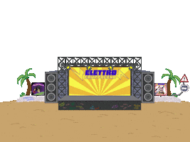 Pixel Festival Sticker