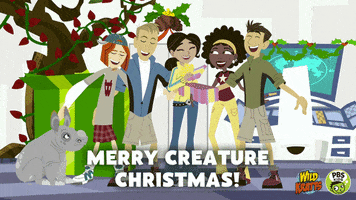 merry christmas GIF by PBS KIDS