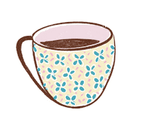 Coffee Breakfast Sticker
