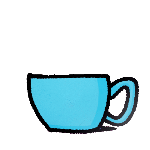 Coffee Tea Sticker by GALERIE MENSING