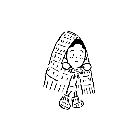 イラスト Sticker by ikuzetohoku_official