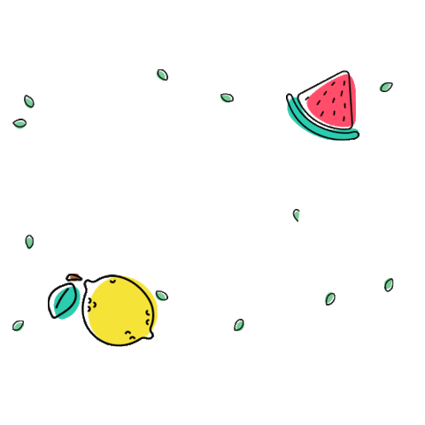 Fruta Sticker by LUZA GROUP