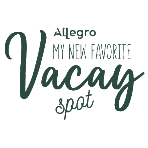 Vacation Vacay Sticker by Allegro Holiday