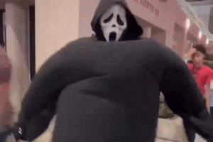 713GhostFace halloween scream fluffy ghostface GIF