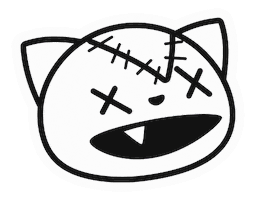 psychocat Sticker