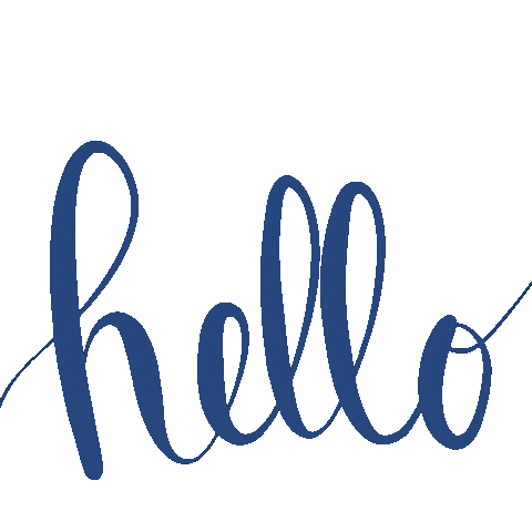 Bonjour Hello Sticker by Salted Karamel