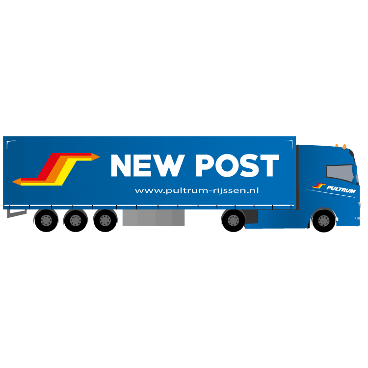 Pultrum International Sticker by Pultrum Transport Rijssen