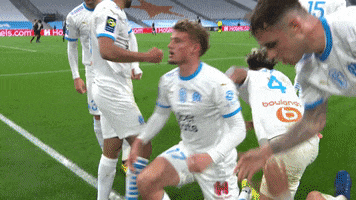 Goal Victory GIF by Olympique de Marseille