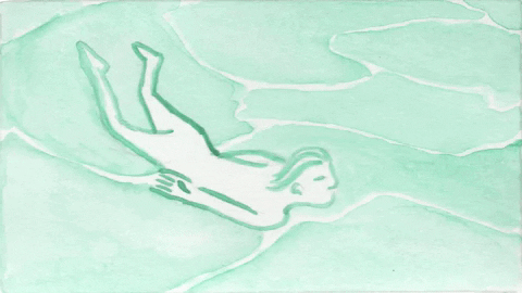animation swimming GIF