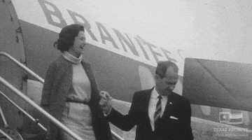 lady bird johnson hello GIF by Texas Archive of the Moving Image