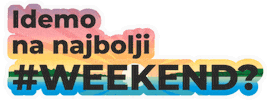 Weekend Media Festival Sticker