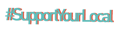 Support Your Local Sticker by RobinRetail