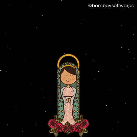 Virgin Mary Mexico GIF by Bombay Softwares