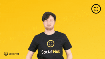 Happy Company GIF by SocialHub