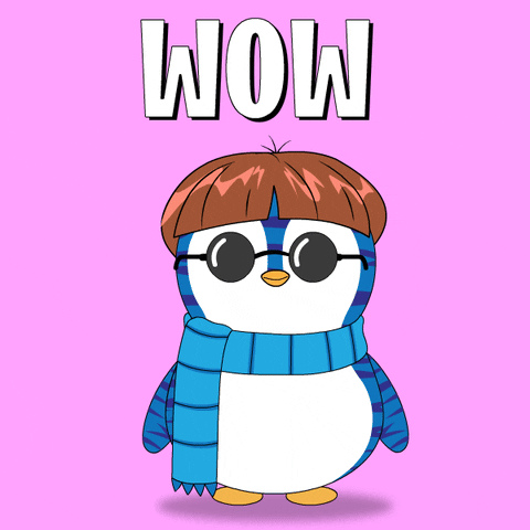I See It Wow GIF by Pudgy Penguins