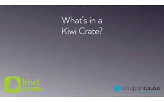 kiwi crate GIF by Coupon Cause