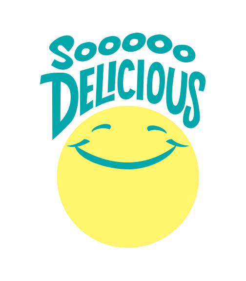 Lets Eat Smile Sticker