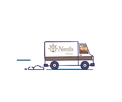 Delivery Box Sticker by Navita