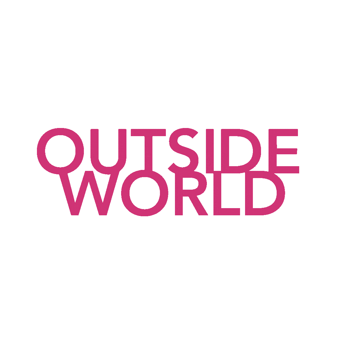 Outside World Sticker