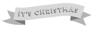 Its Christmas Sticker by Poppy + Ted