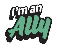 Ally Sticker by Fondation Emergence