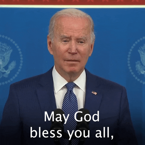 God Bless You All Joe Biden GIF by The Democrats