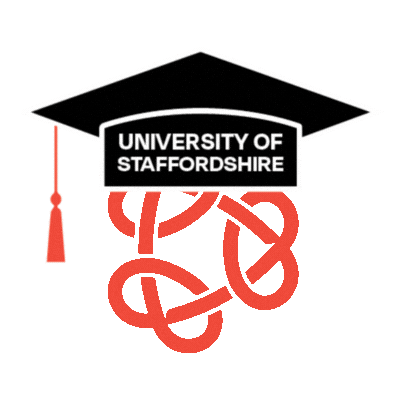 University Of Staffordshire Sticker by Staffordshire University