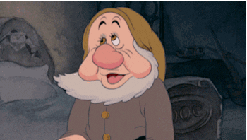 snow white and the seven dwarfs sneezing GIF by Disney