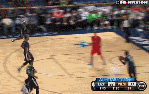 All the GIFs you need to see from the 2014 All-Star Game