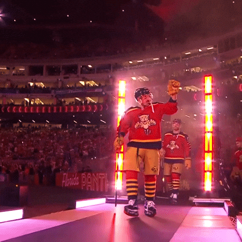 Brad Marchand Fire GIF by Florida Panthers