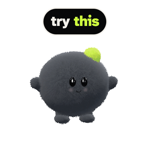 Dot Try This Sticker by Open Loop News