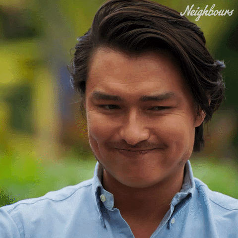 Happy Leo Tanaka GIF by Neighbours (Official TV Show account)