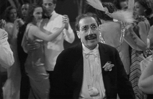 Image result for groucho marx dancing gif