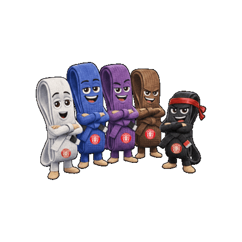 Bjj Belt Sticker by TopBrother