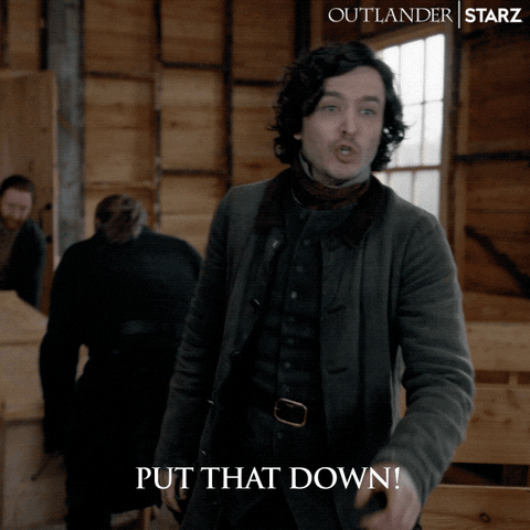 Angry Let It Go GIF by Outlander