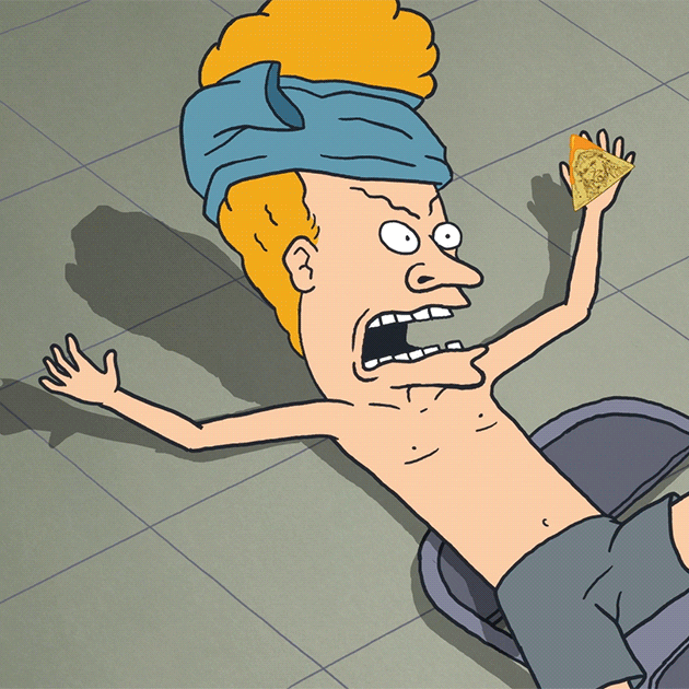 Head Smack Beavis And Butthead GIF by Paramount+