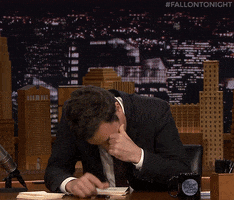 Jimmy Fallon Lachendes GIF von The Tonight Show mit Jimmy Fallon