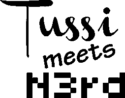 Tussi Meets Nerd Sticker