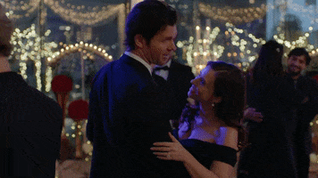 Dancing Together Lacey Chabert GIF by Hallmark Channel
