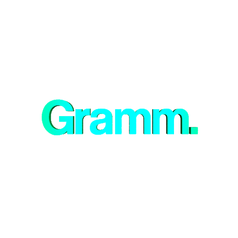 3D G Sticker by Gramm