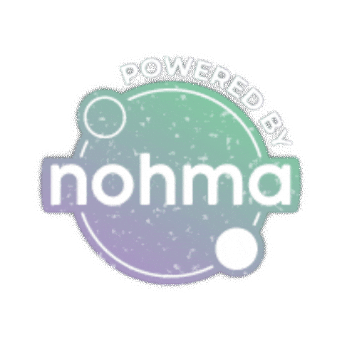 Powered By Nohma Sticker by nohma